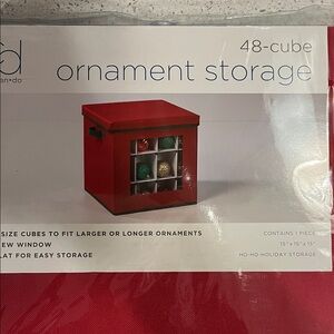 New HCD ornament storage cube